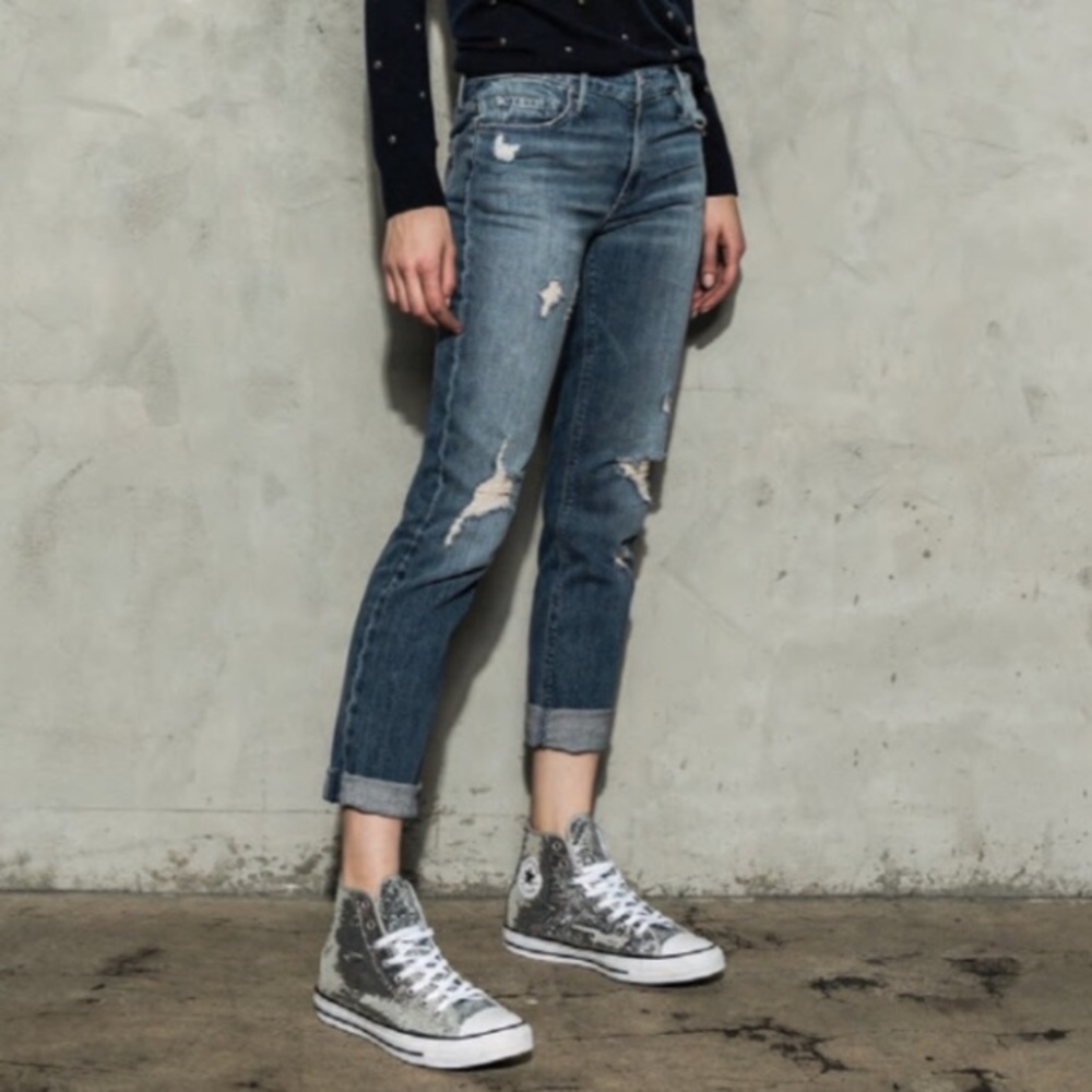 Black orchid boyfriend jeans